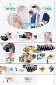 唯美大气婚礼婚庆视频开场PPT