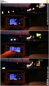 夜间开车gps导航