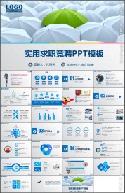 实用个人简历求职竞聘PPT模板