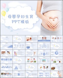 母婴孕妇品牌宣传产品介绍PPT