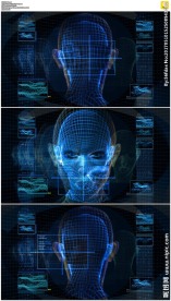 循环科技3D旋转人头