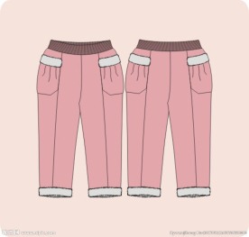女童冬季长裤子