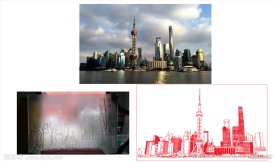 上海建筑 外滩 东方明珠