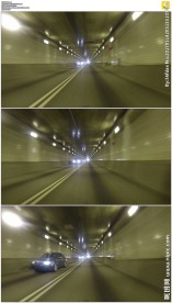 隧道后退穿梭