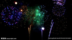 高清实拍烟花视频素材