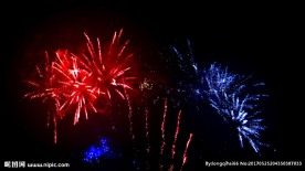 彩色烟花视频素材