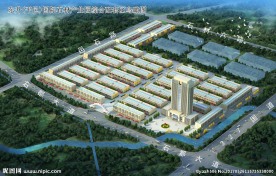 东升石材综合配套区鸟瞰图