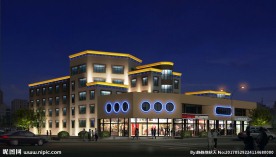 商业街夜景亮化设计