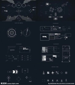 AE模板高科技UI元素素材合辑