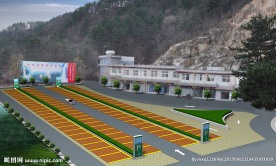 停车场效果图