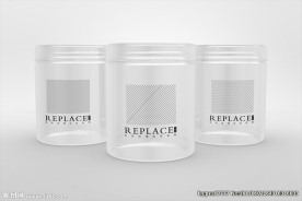 圆形包装盒样机