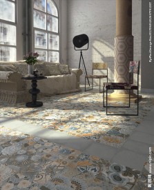 瓷砖效果图  室内空间  客厅