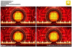 婚礼片头拜堂 中式 浪漫婚礼