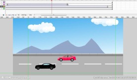 关于汽车超车超速行驶6秒动画