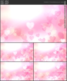 桃心 爱心 婚礼 喜庆 粒子歌