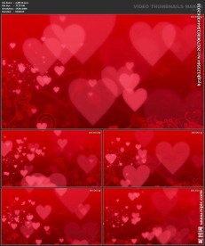 桃心 爱心 喜庆 粒子歌舞表演