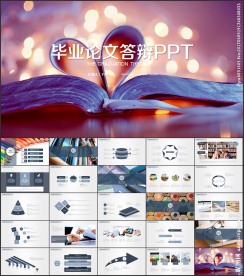 毕业论文答辩教育培训课件PPT