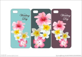 夏季花卉手机壳手机套