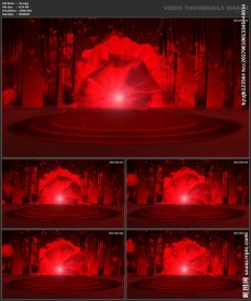 婚礼片头 喜庆 婚庆桃心 春节