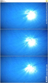 蓝色海底阳光