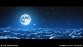 云海翻腾  云上月亮