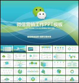 微信营销工作PPT模板