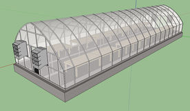 温室大棚建筑草图大师SU模型