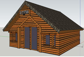 中式卫生间厕所建筑草图大师SU