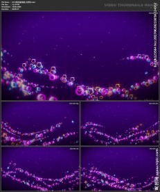 唯美浪漫 婚礼背景 桃心梦幻