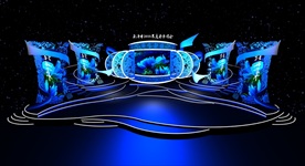 菏泽地方春晚舞台