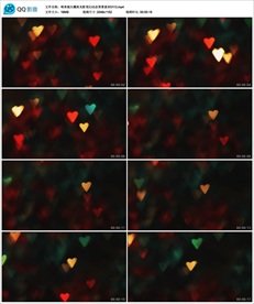 唯美镜头耀斑光影变幻动态背景