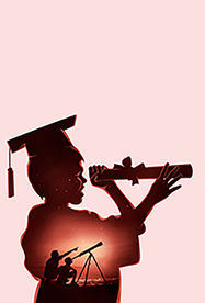 手绘学生学区房