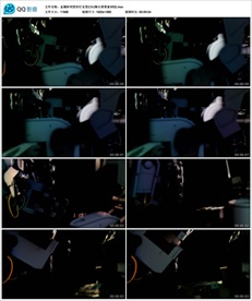 金属阵列变形灯光变幻VJ背景