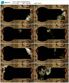 蒸汽朋克VJ动态背景素材高清