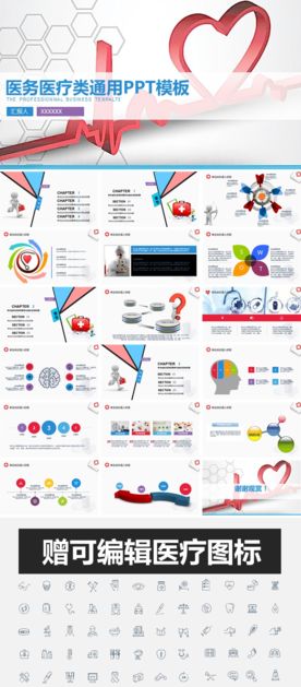 医院病例工作数据分析PPT