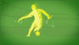 手绘样式的足球世界杯素材