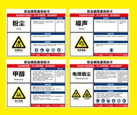 职业病危害告知道卡