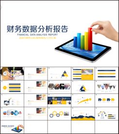 财务数据分析项目PPT模板