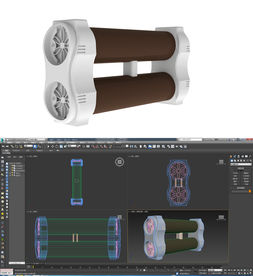 厨房净水机产品模型