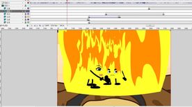 三个火焰人100秒亲情牺牲动画