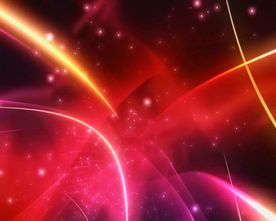红色炫彩光线视频素材