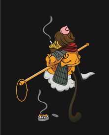 卡通孙悟空素材