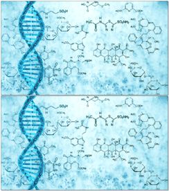生物化学医疗动态背景