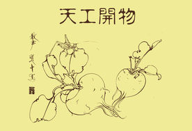 天工开物 中国古代  工艺矢量