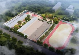 中心小学鸟瞰图