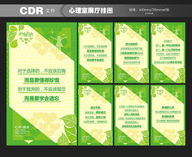 心理咨询 心理室挂图