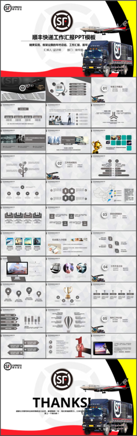 顺丰快递顺丰物流公司PPT