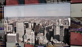 温情照片墙模板