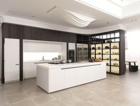 瓷砖效果图  仿古砖  厨房