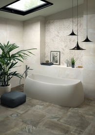 瓷砖空间  浴室  仿古砖